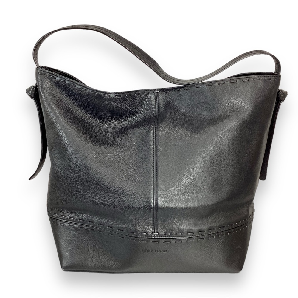 Cole Haan Black Leather Shoulder Bag